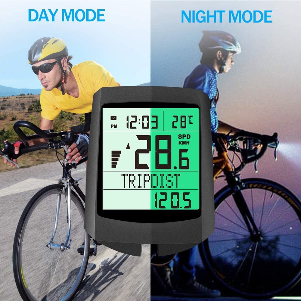 Bike Speed Meter Wireless LCD Display