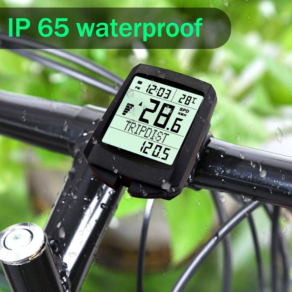 Bike Speed Meter Wireless LCD Display