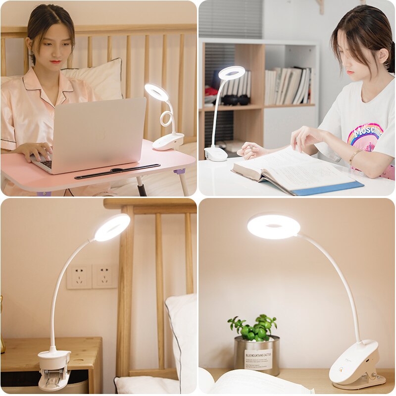 Clip Bed Light Rechargeable Night Light