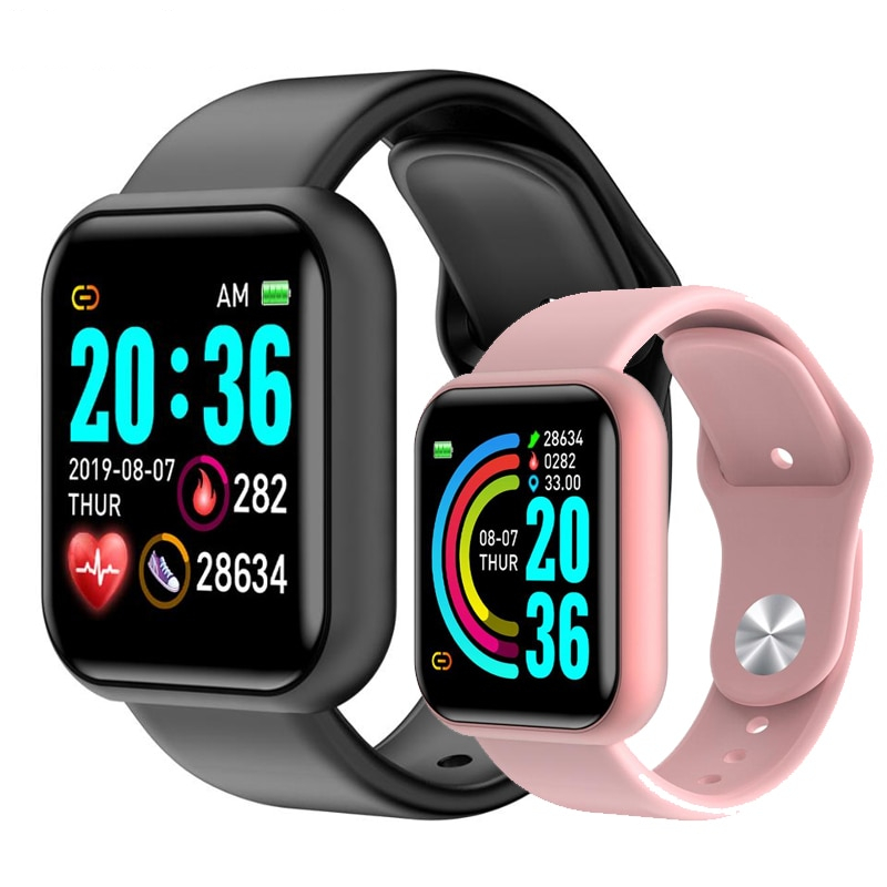 Running Smartwatch Heart Rate Tracker