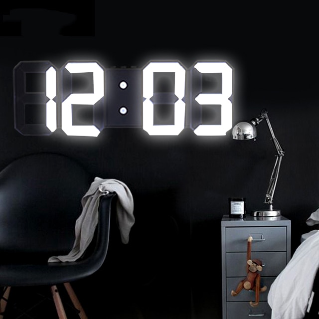 3D Clock LED Digital Wall Clock