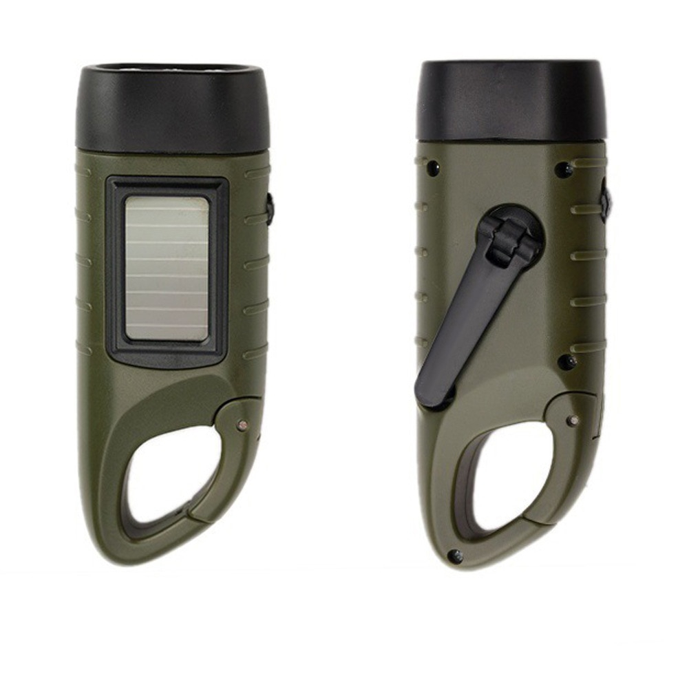 Emergency Flashlight Hand Crank Torch