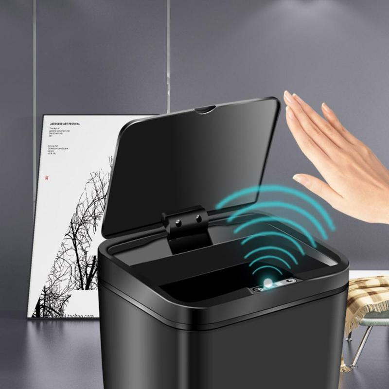 Touchless Garbage Can Motion Sensor Bin