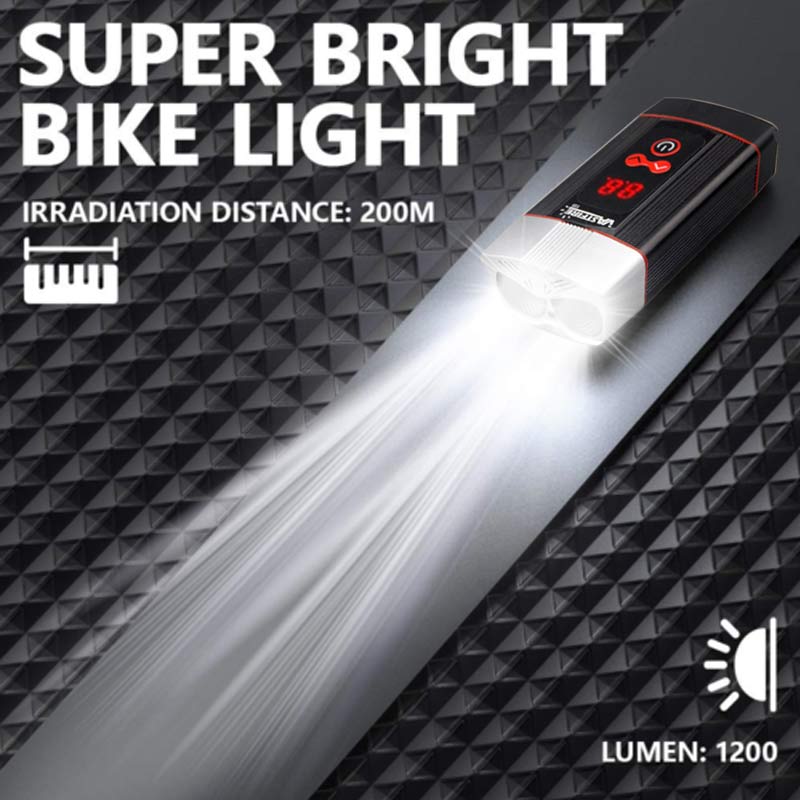 LED Bike Headlight Rechargeable Lamp