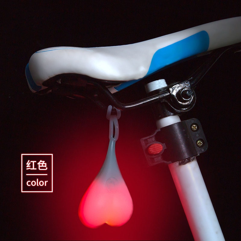 Cycling Balls Funny Bicycle Tail Light