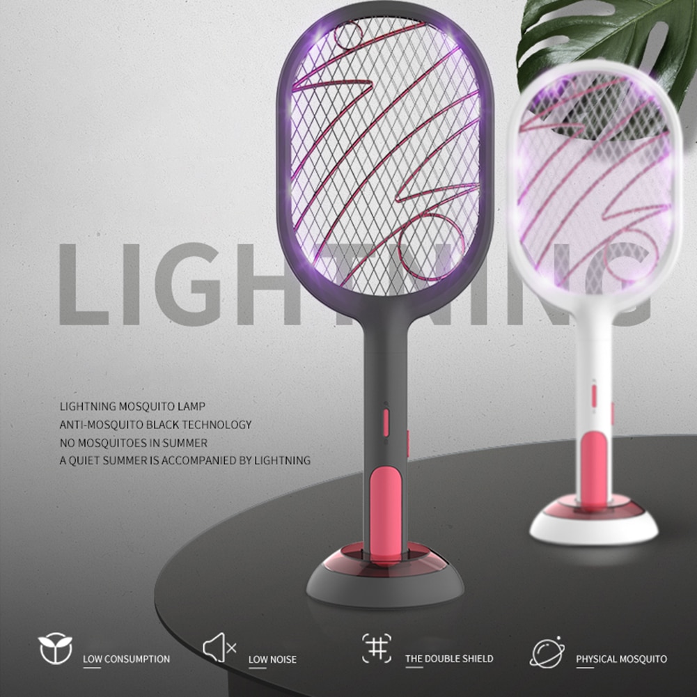 Tennis Racket Bug Zapper Swatter