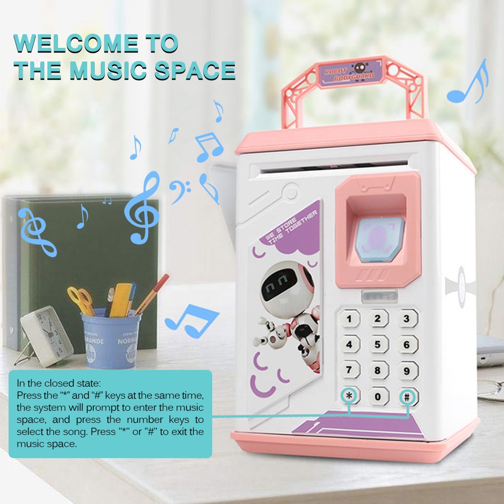 Electronic Money Saving Box for Kids