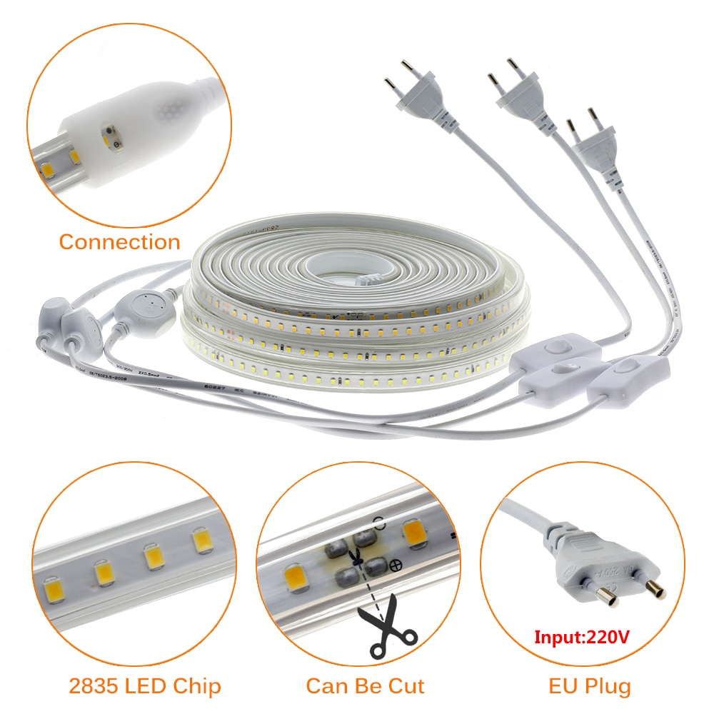 Waterproof LED Strip Lights Flexible Lighting