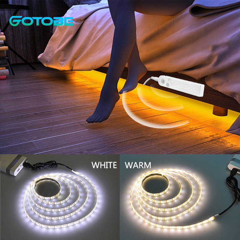 Motion Sensor Battery Powered LED Strip