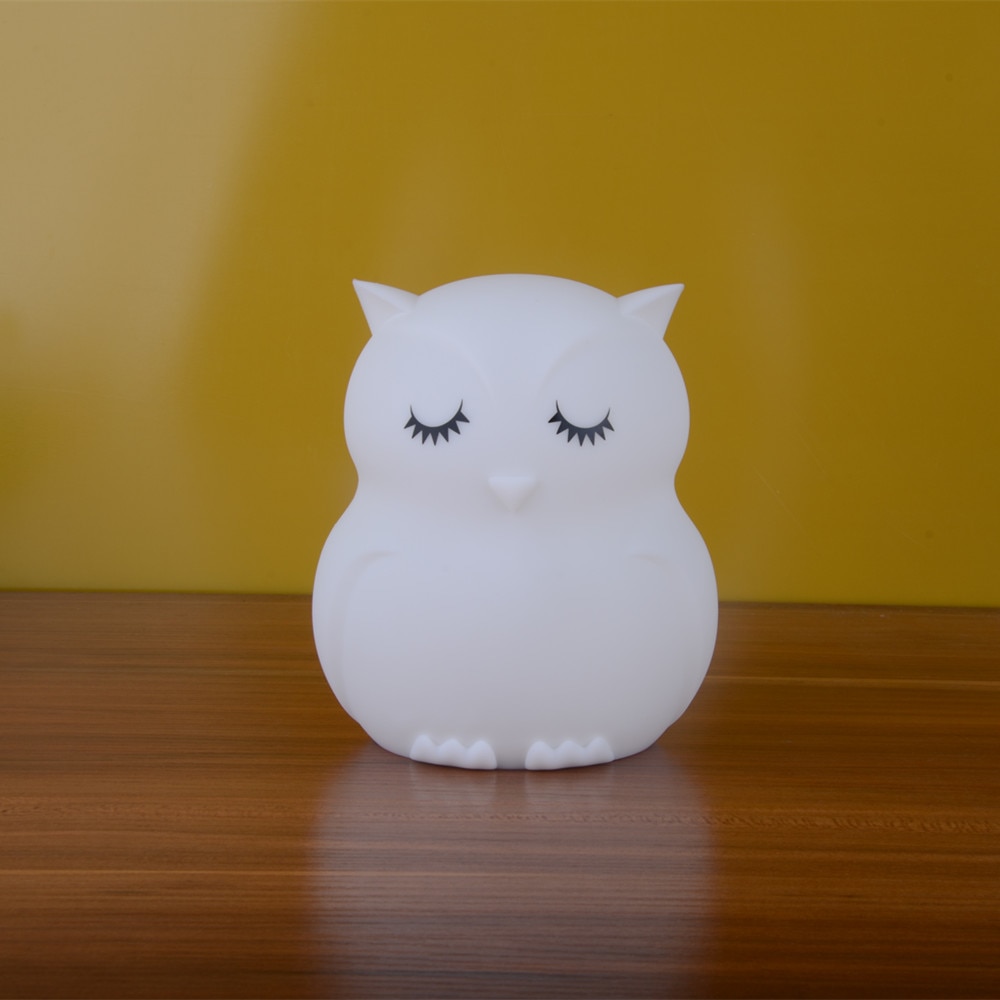 Owl Night Light Battery-Powered LED Light