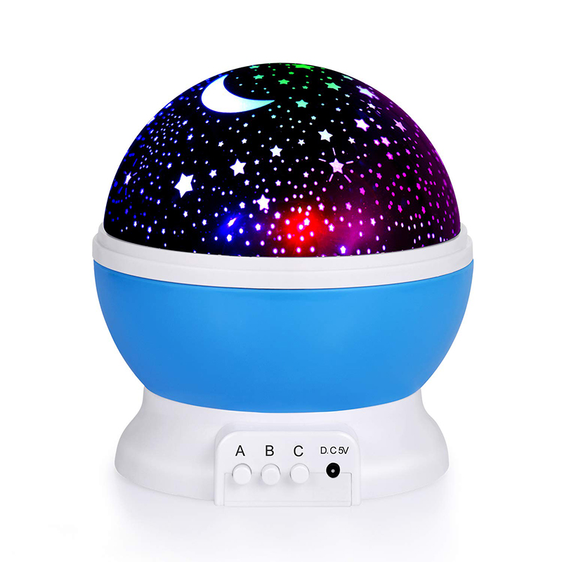 Kids Night Light Projector Rotating Night Light