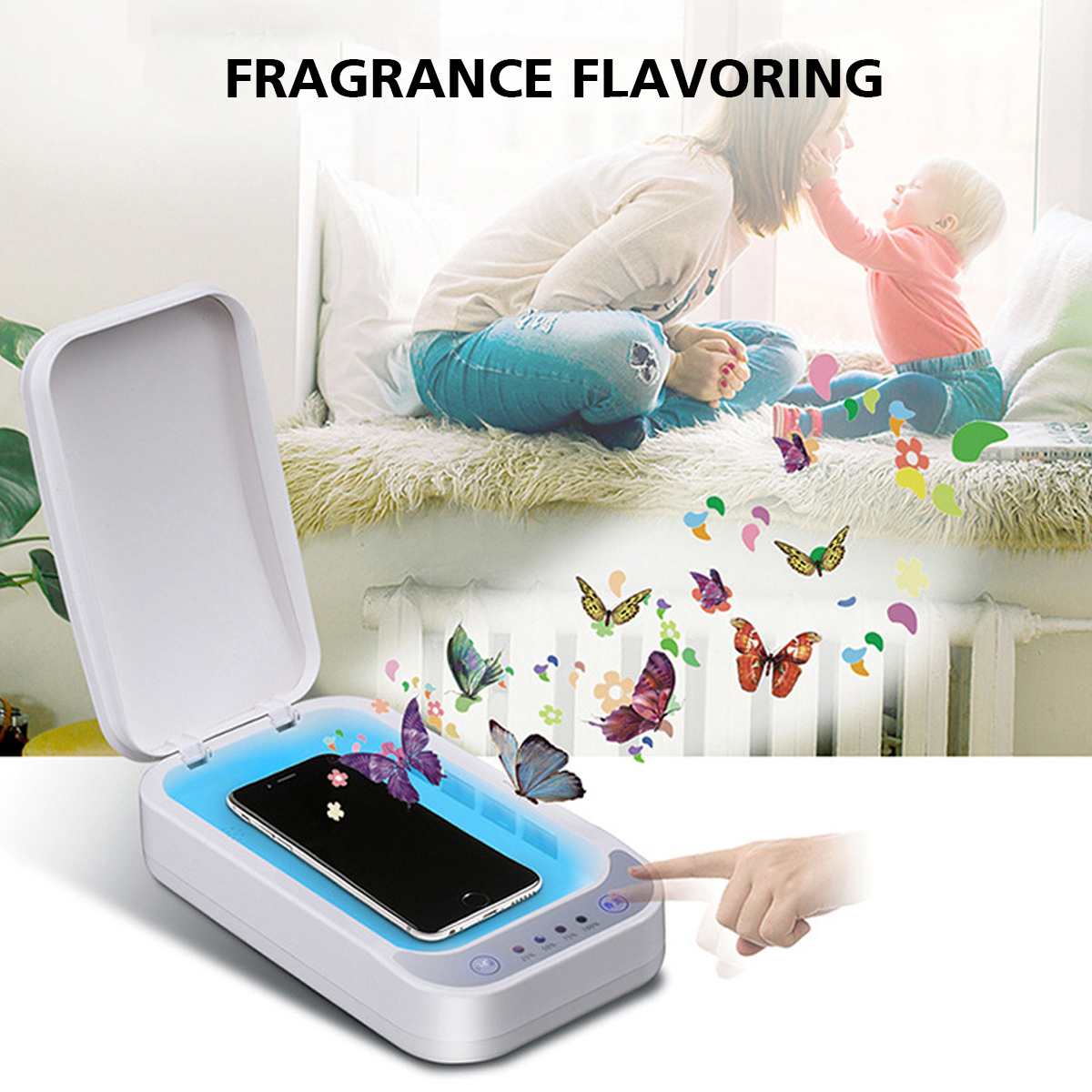 UV Sanitizing Box Phone Sterilizer