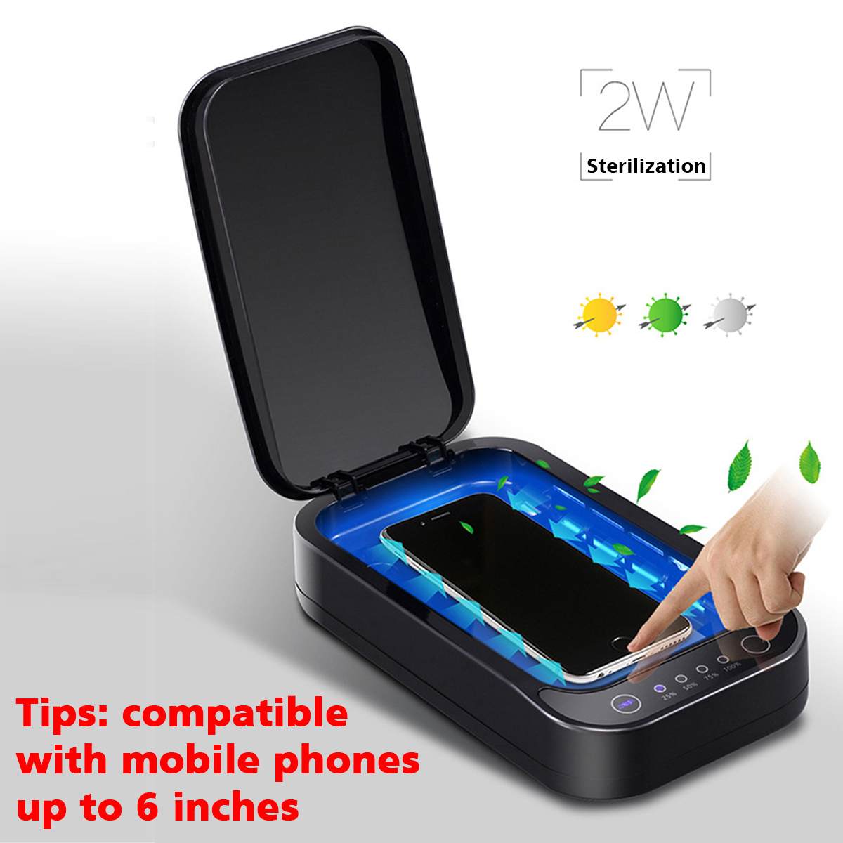 UV Sanitizing Box Phone Sterilizer