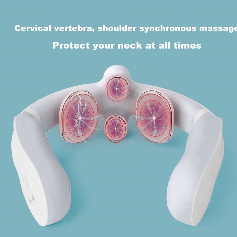 Neck Electric Massager Wireless Device