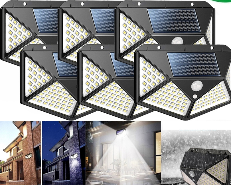 Solar Motion Light LED Wall Lamp