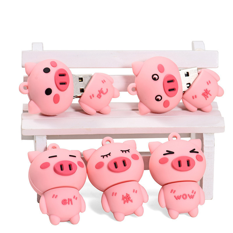 Mini Pendrive Cute Pig Design