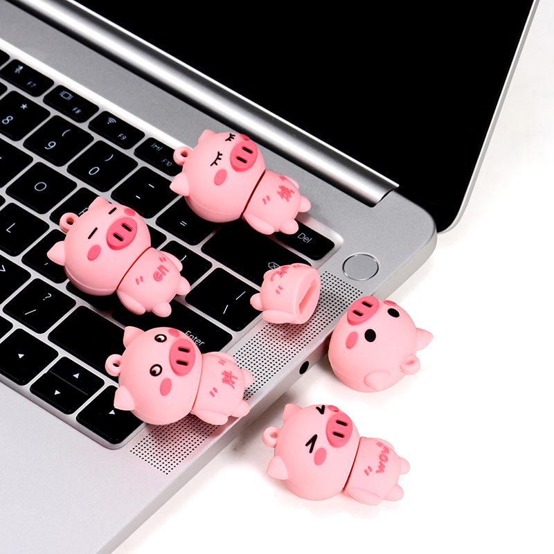 Mini Pendrive Cute Pig Design