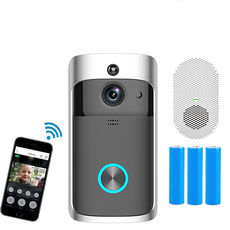 Wireless Video Doorbell Wi-Fi Intercom