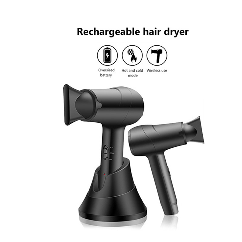 Rechargeable Hair Dryer Cordless Hair Dyer