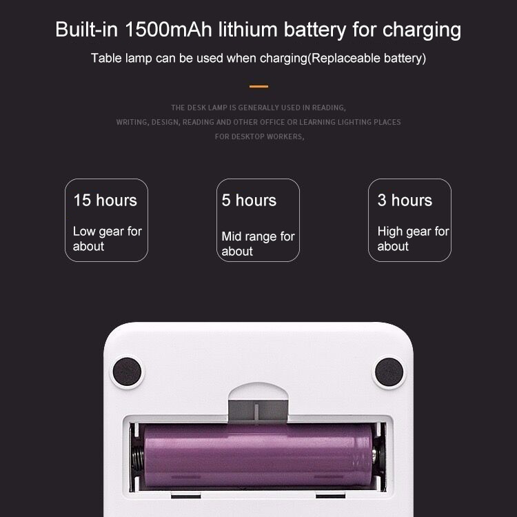 Battery Operated Table Lamp