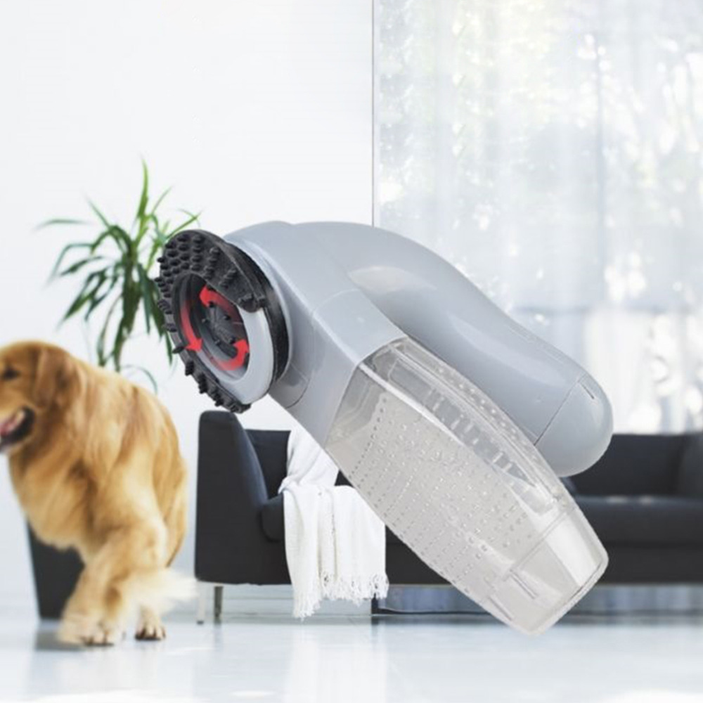 Vacuum Pet Hair Dog Grooming Device