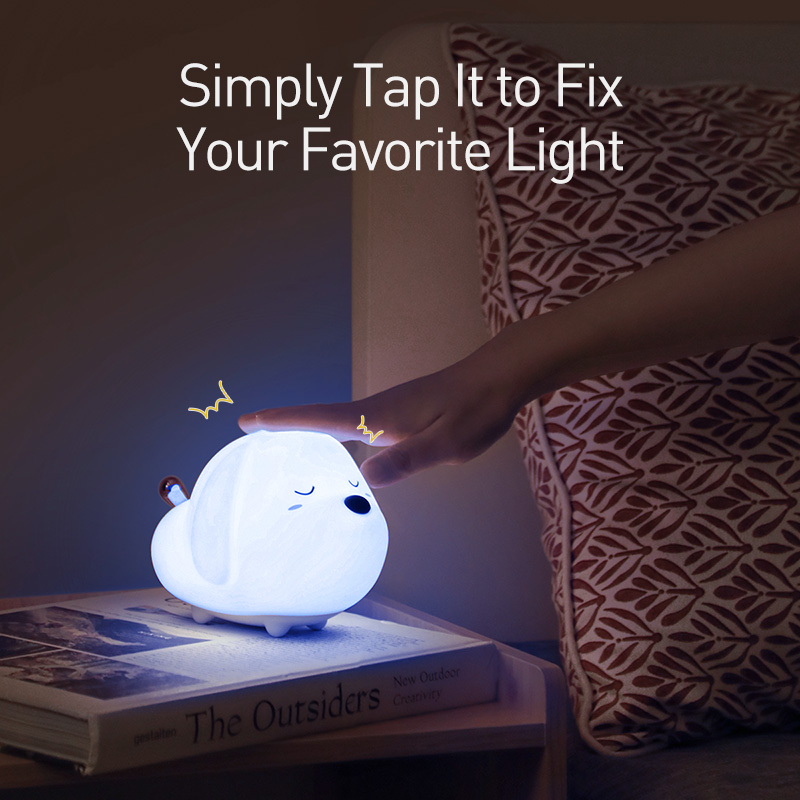 Animal Night Light Silicone Lamp