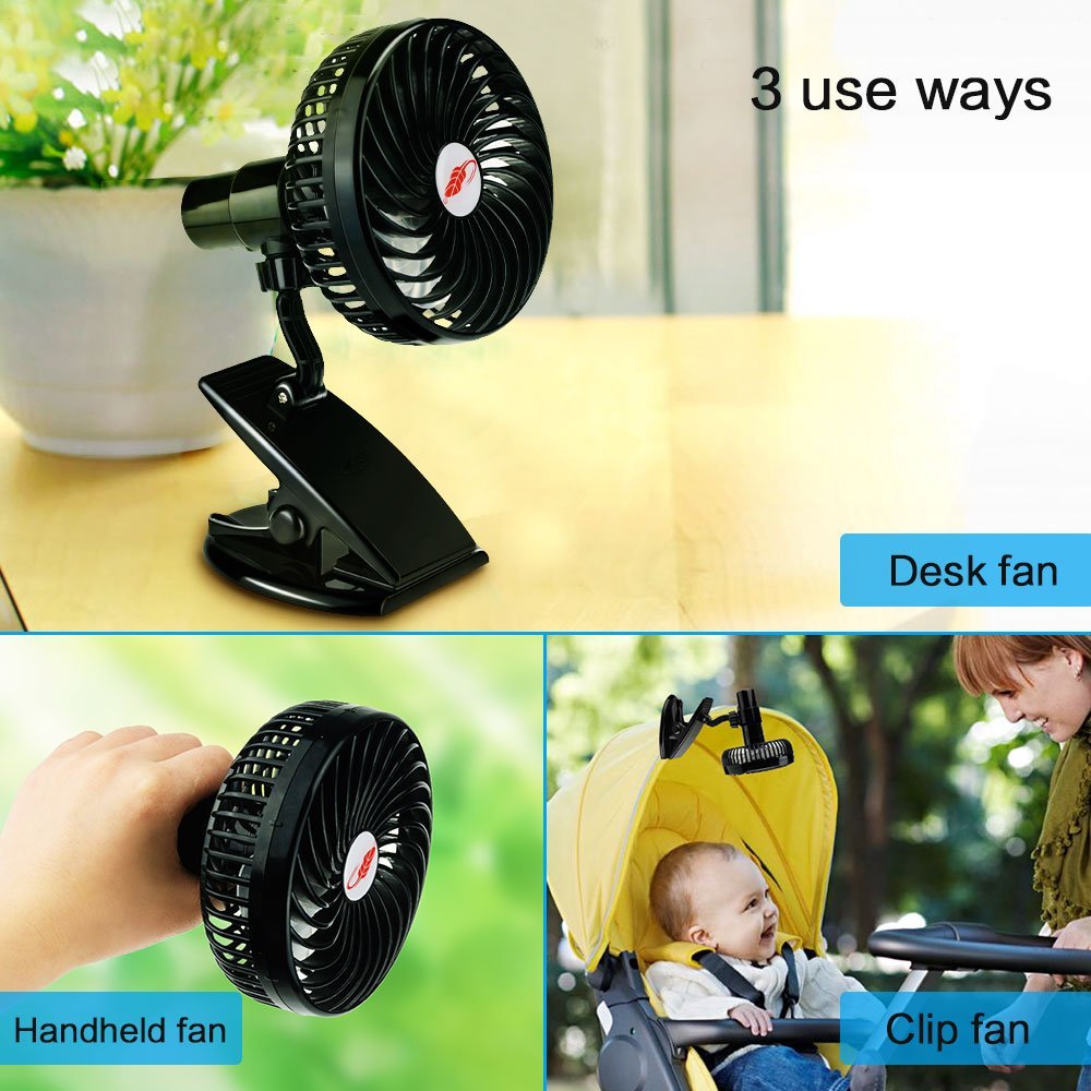 Stroller Fan Portable Clip-on Cooler