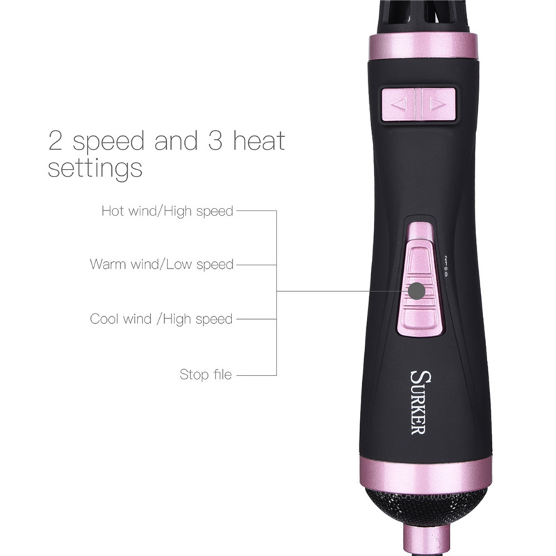 Curling Blow Dryer Electric Hair Brush