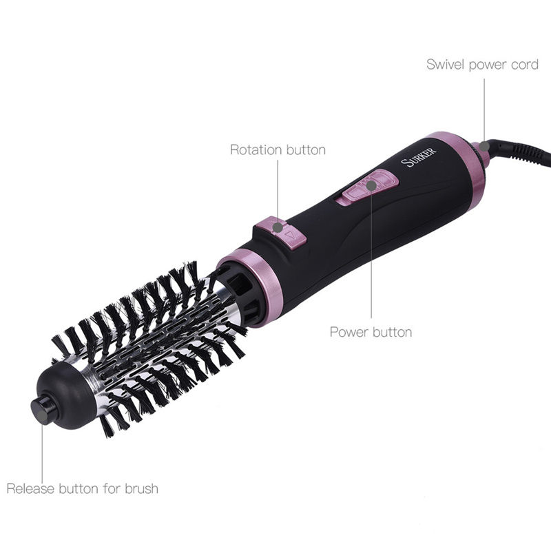 Curling Blow Dryer Electric Hair Brush