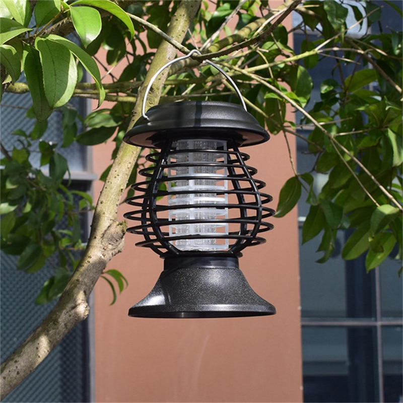 Solar Bug Zapper Mosquito Killer Lamp