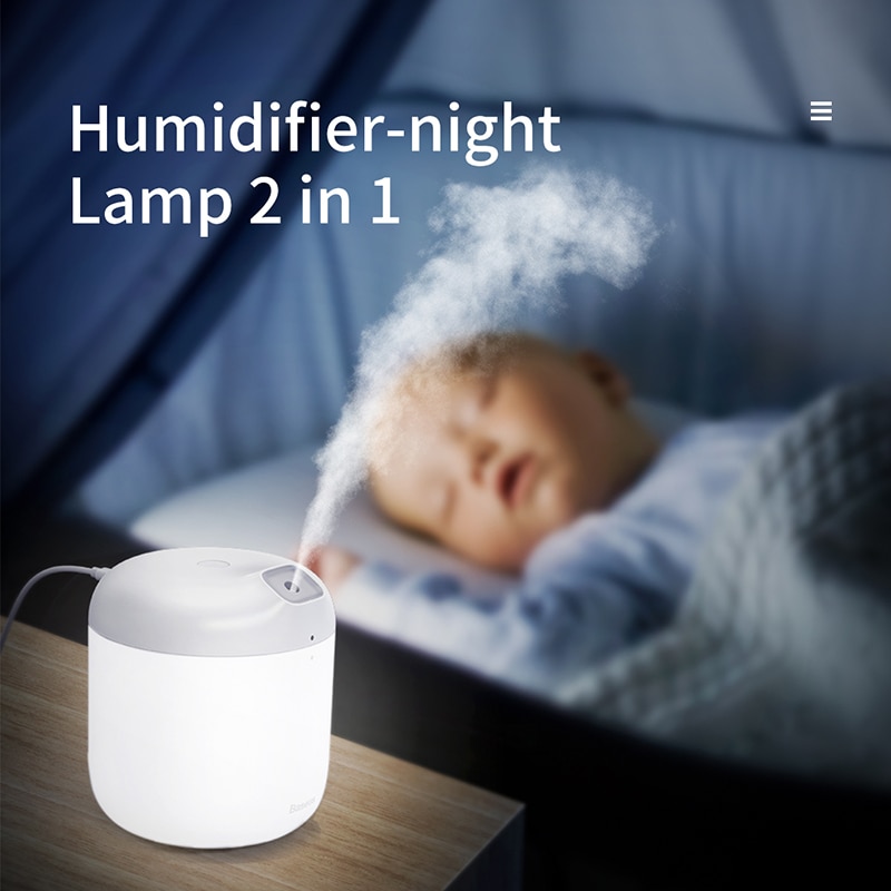 Air Purifier Humidifier With Night Light