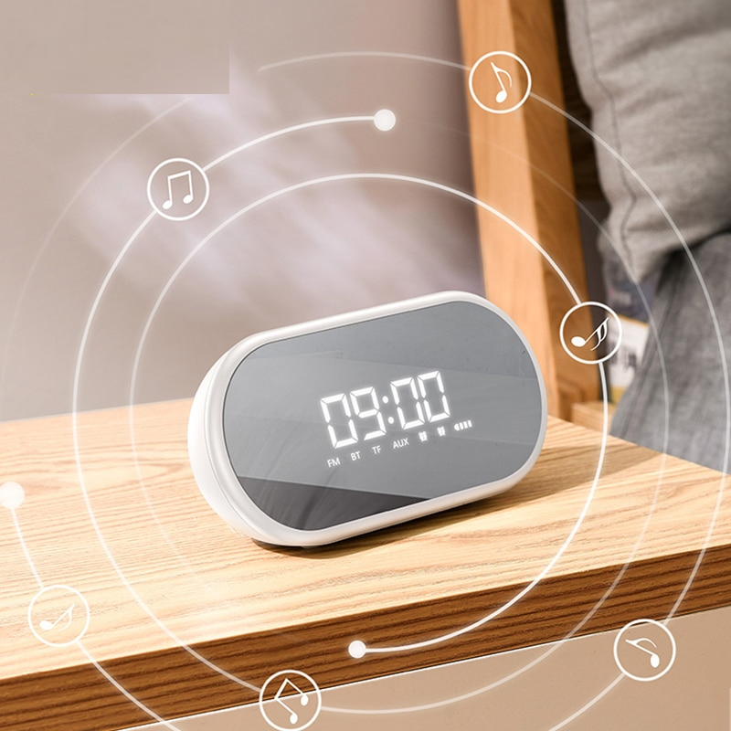 Bluetooth Speaker With Clock Wireless Speaker