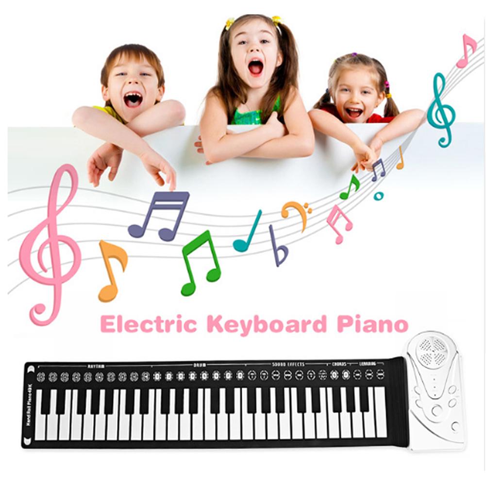 Roll Up Piano Silicone Electric Keyboard