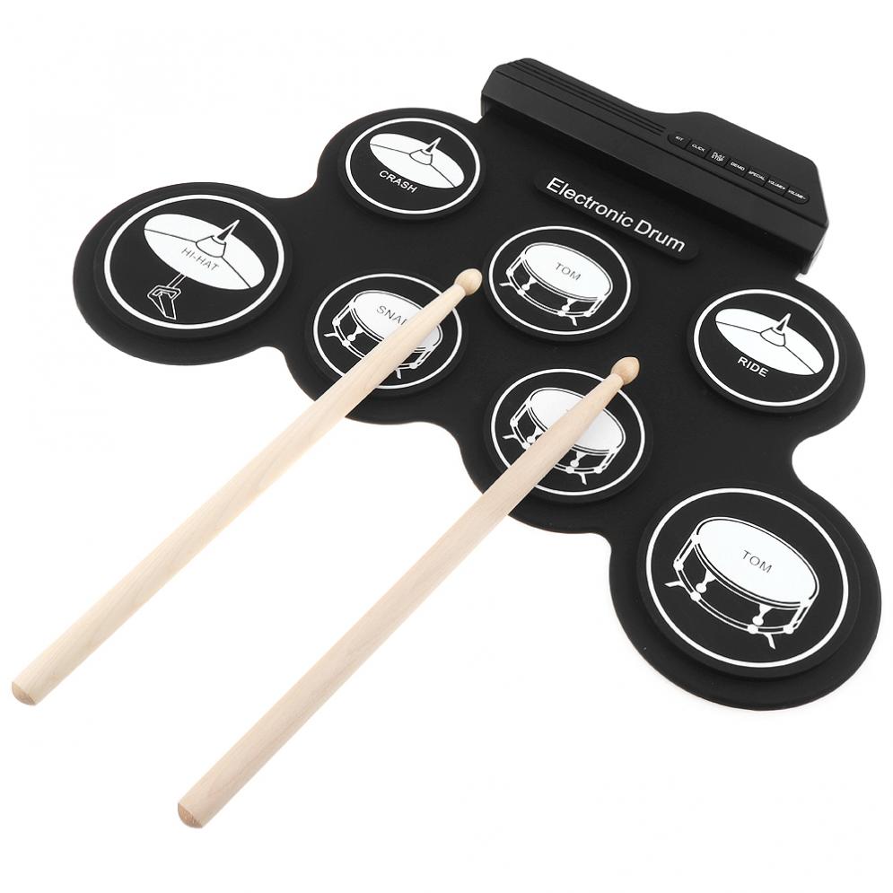 Roll Up Drum Kit Electric Instrument Pad