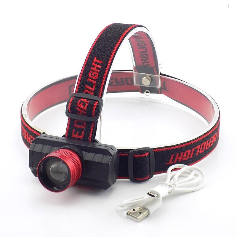 Rechargeable Head Torch LED Headlamp