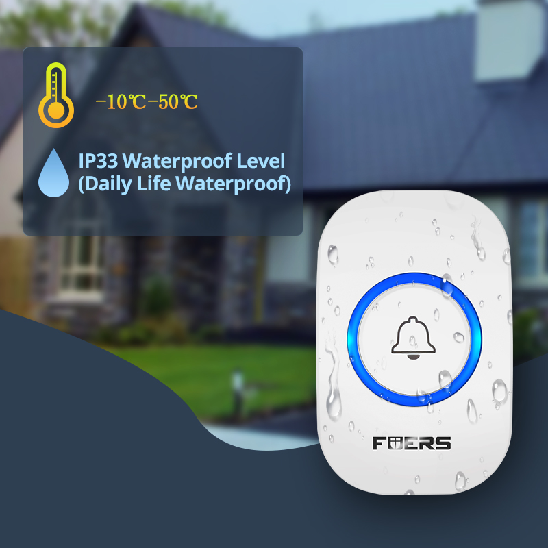 Plug In Doorbell Wireless Chime