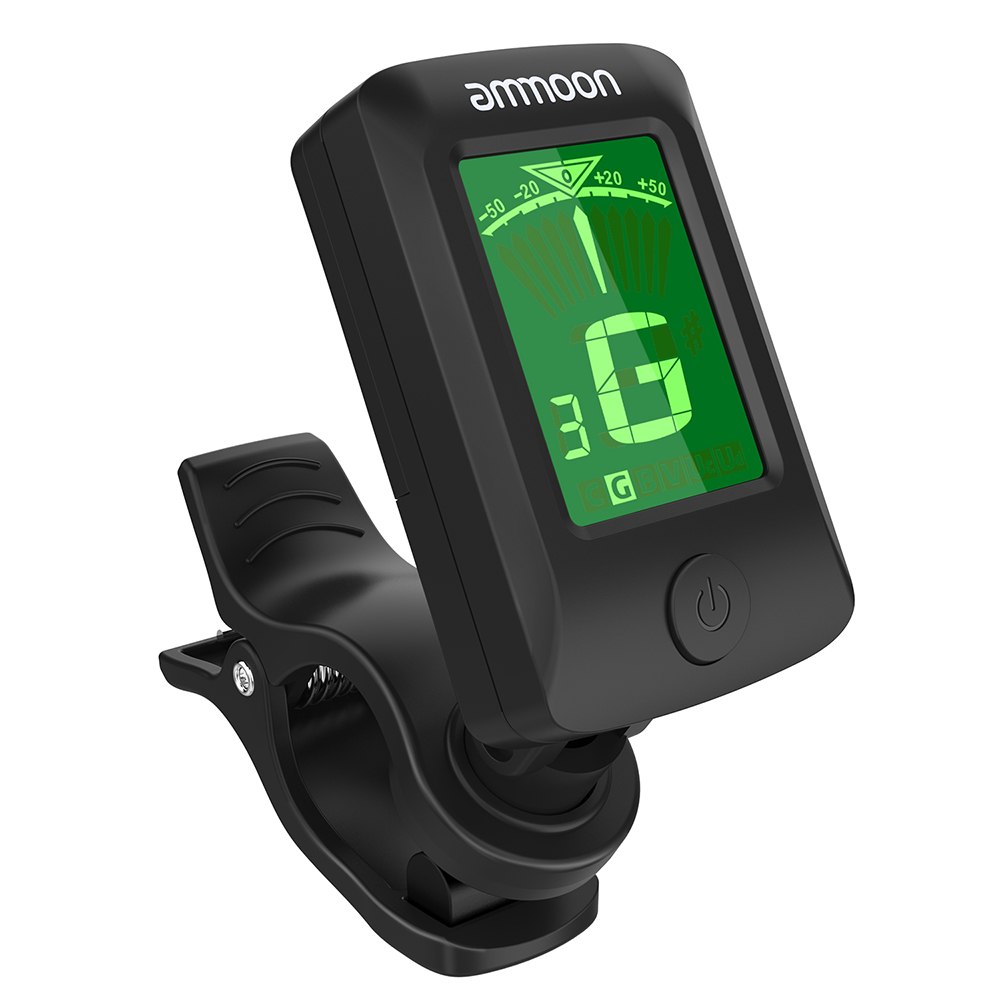 Digital Guitar Tuner Clip-On Device