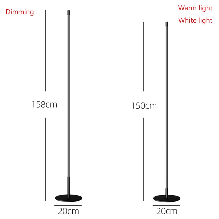 Minimalist Floor Lamp Lighting Fixture