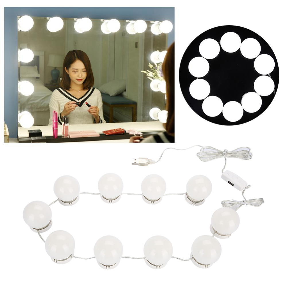 Vanity Mirror Light Bulbs (10 Bulbs / Strip)