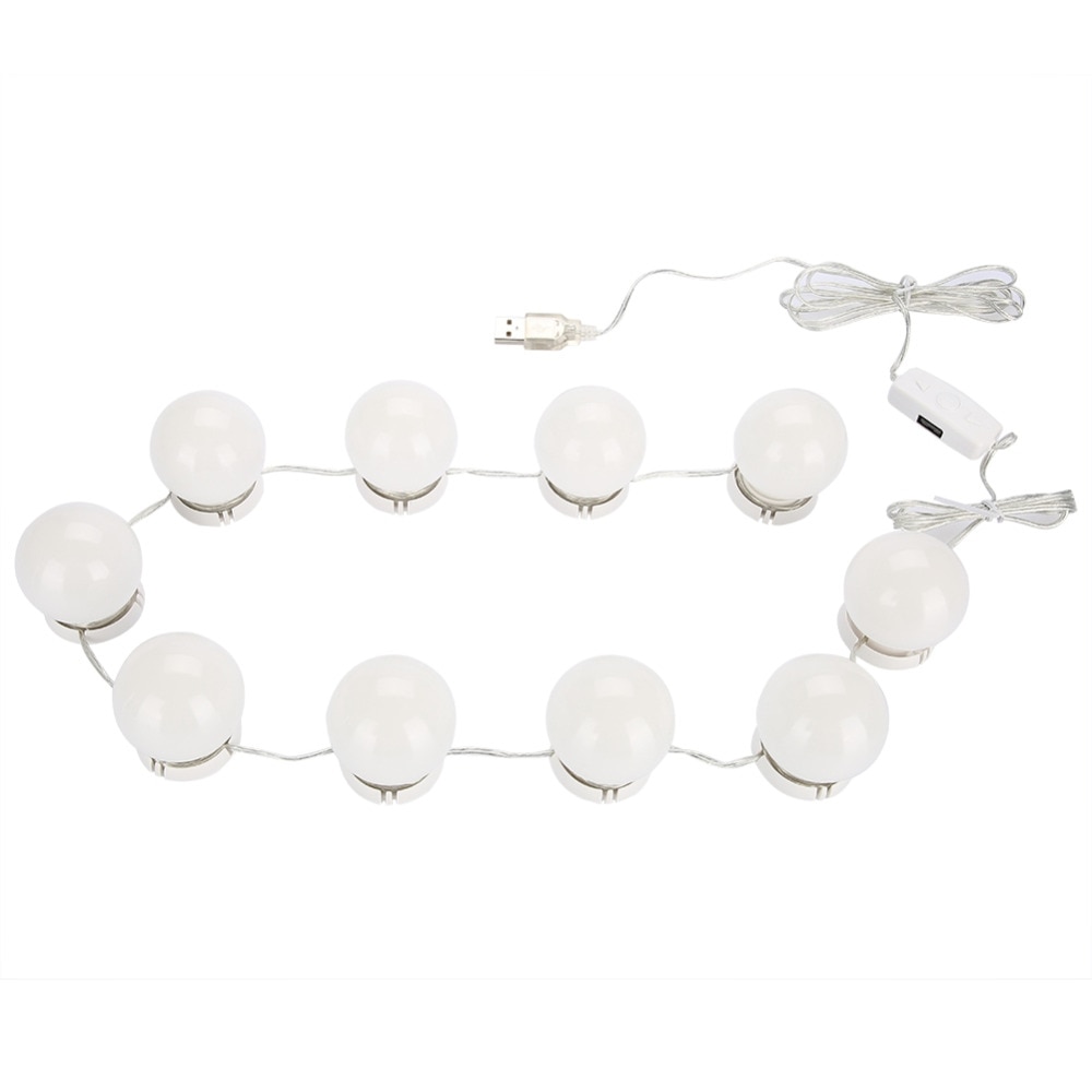 Vanity Mirror Light Bulbs (10 Bulbs / Strip)