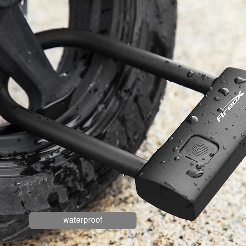 Smart Bike Lock Fingerprint Unlock