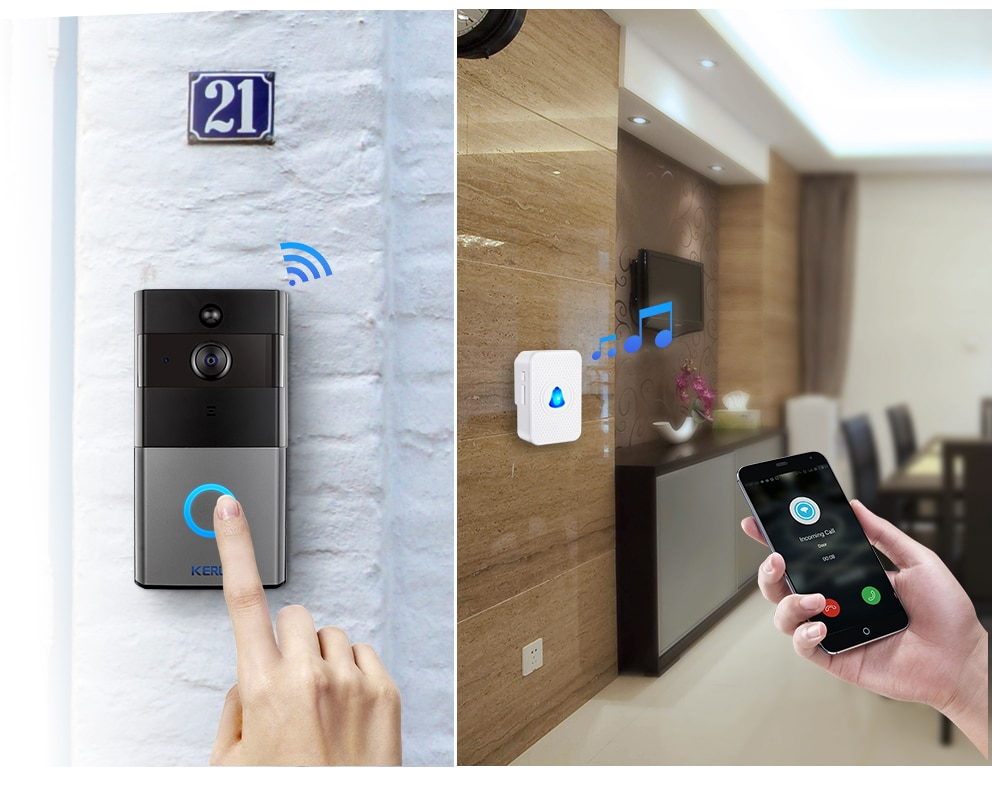 Wifi Video Doorbell Wireless Device