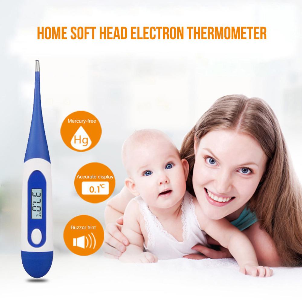 Digital Body Thermometer With LCD Display