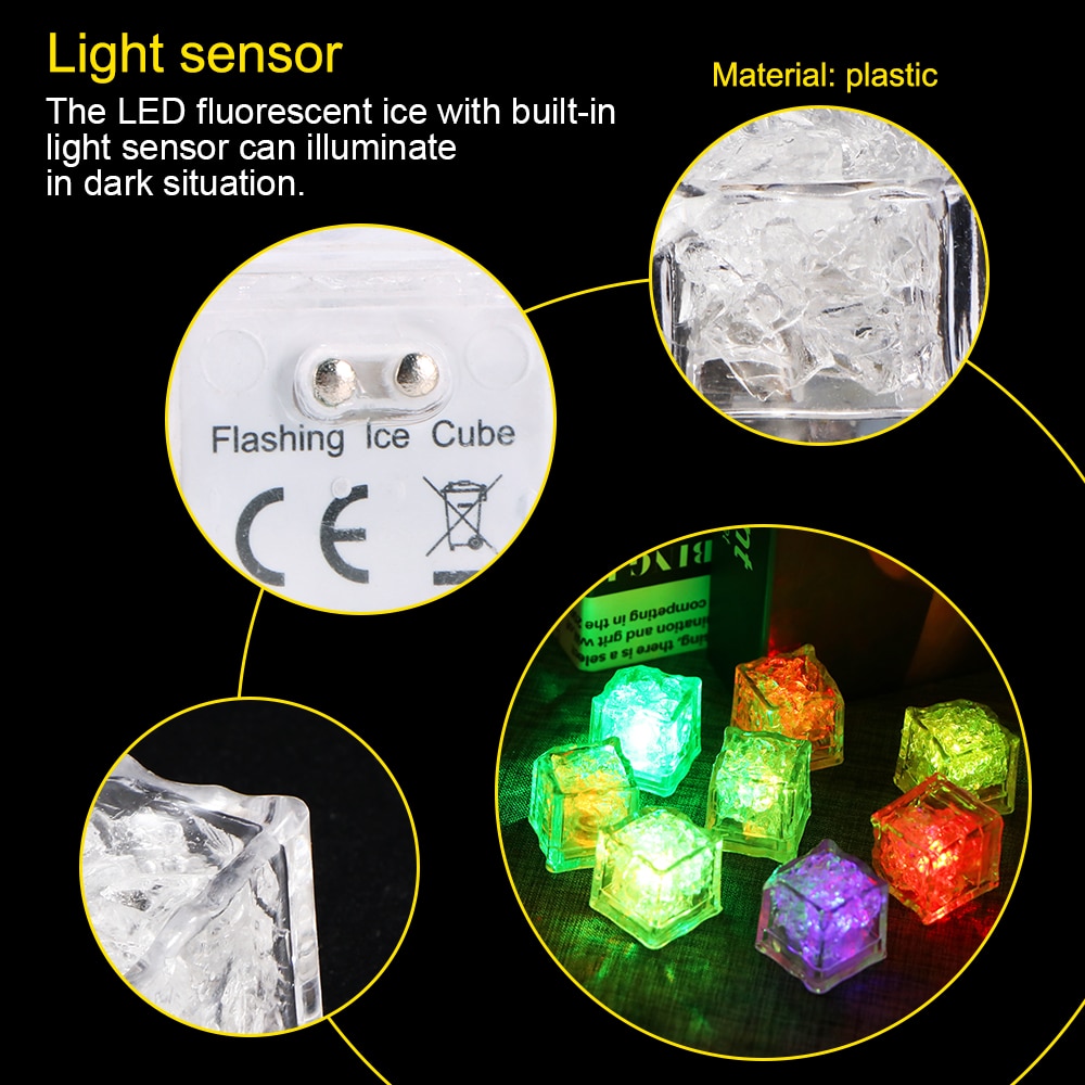 Light Up Ice Cubes LED Lights