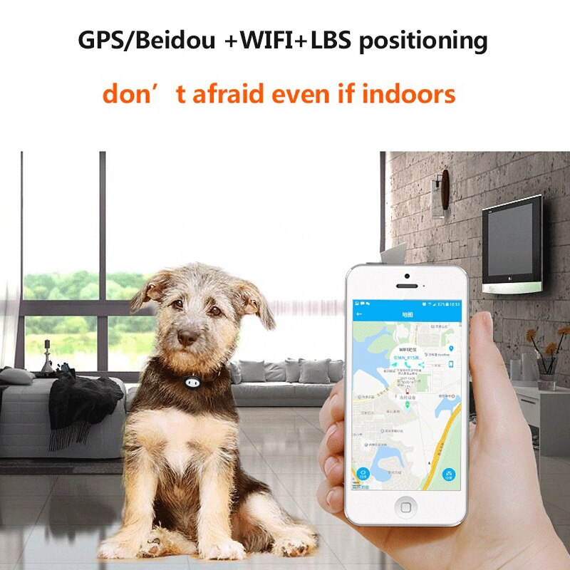 GPS Dog Tag Waterproof Tracker