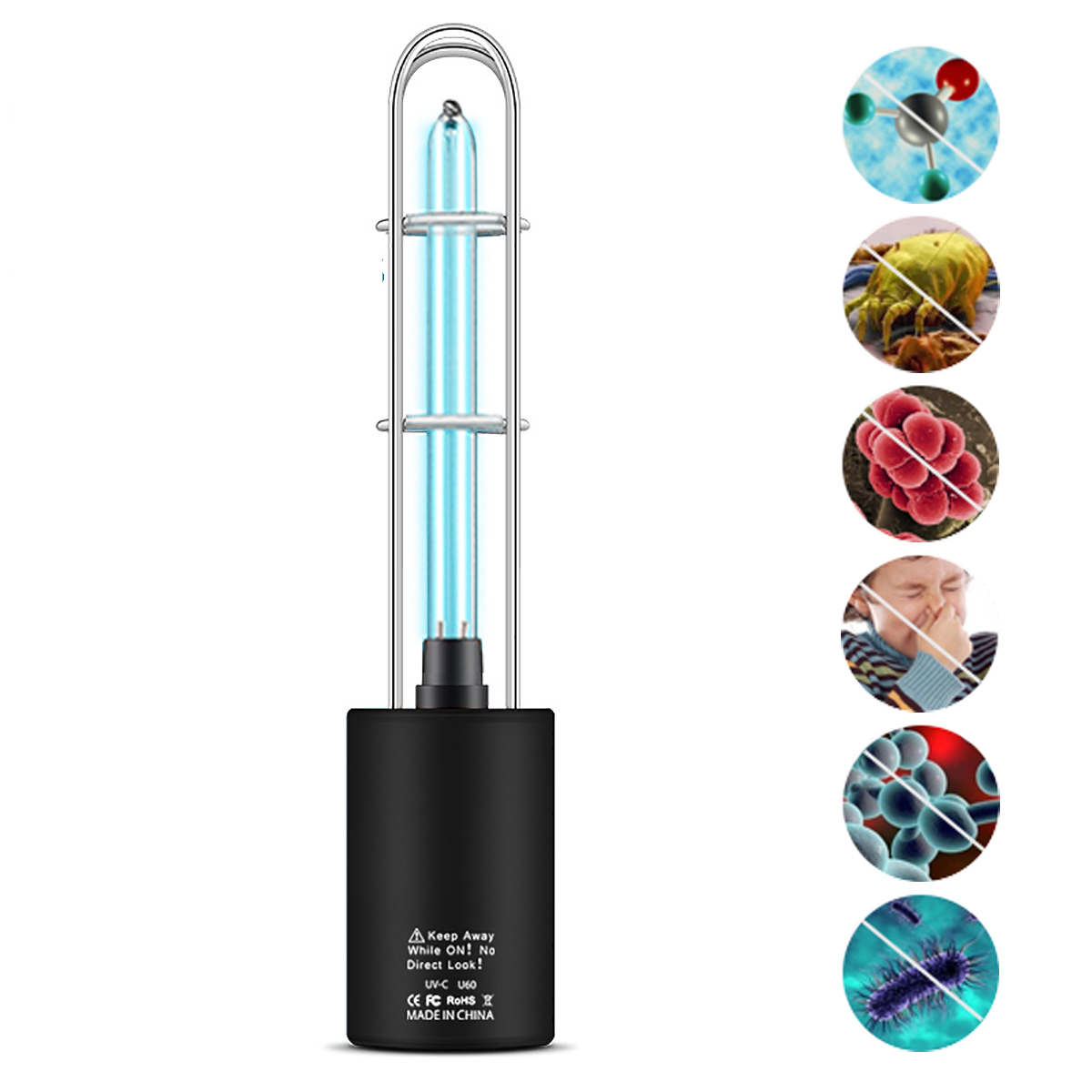 UV Disinfection Lamp Sterilizing Light