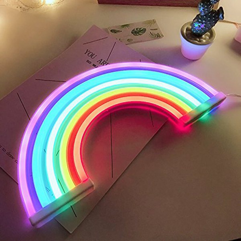 Rainbow Night Light LED Desk Lamp