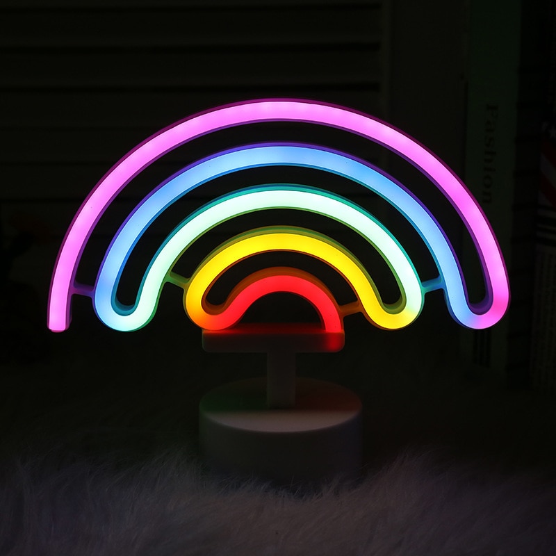 Rainbow Night Light LED Desk Lamp