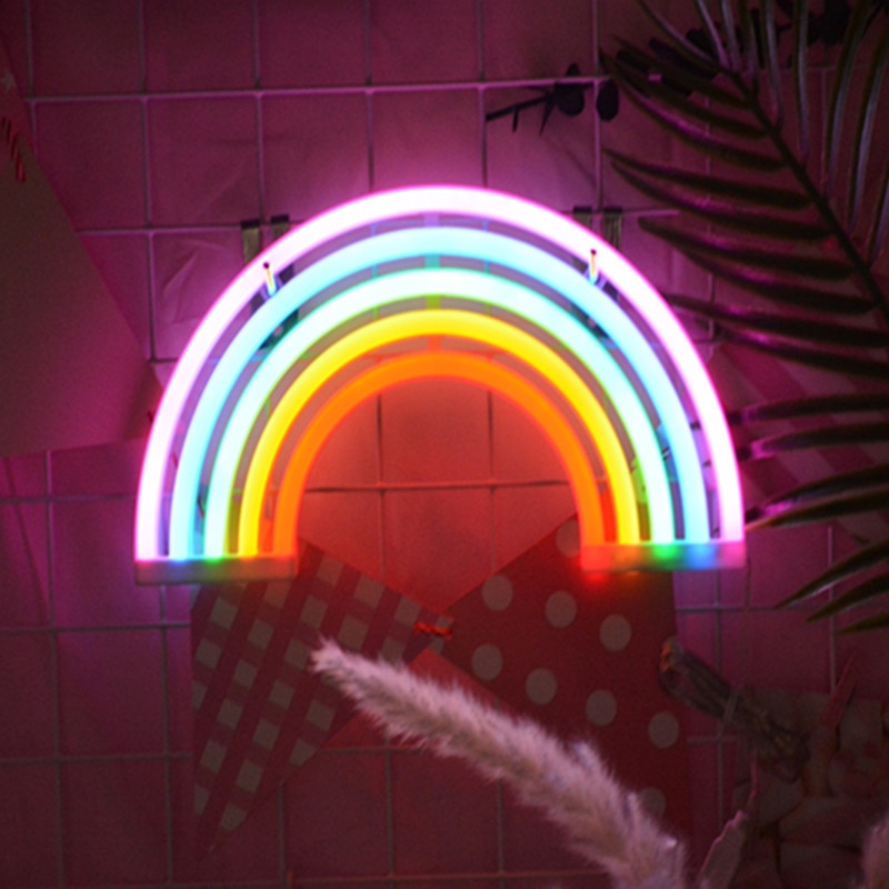 Rainbow Night Light LED Desk Lamp