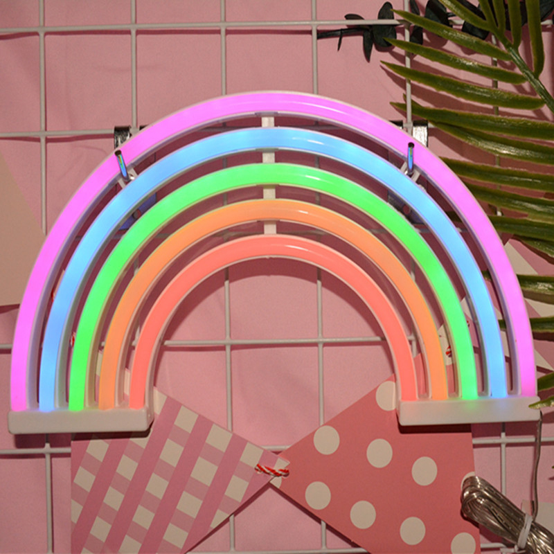 Rainbow Night Light LED Desk Lamp